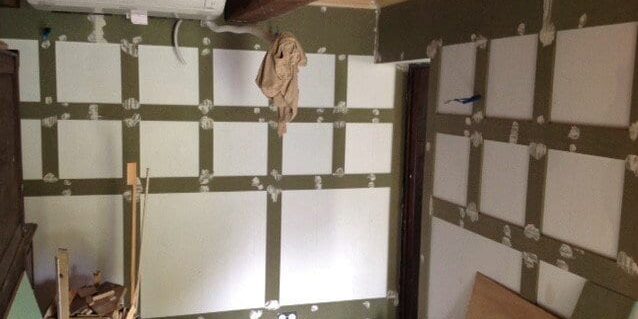Bath end of the new family bathroom